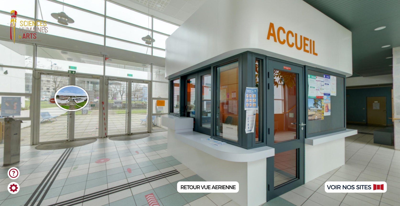 Département de Géographie Poitiers Bâtiment A4 campus